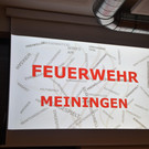 100. Jahreshauptversammlung der Feuerwehr Meiningen