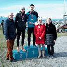 Die Medaillengewinner des SV Lochau Leichtathletik