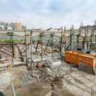 Sanierungsarbeiten der Remise Brigittenau