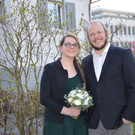 Michaela Heinzle und Manuel Fabian feierten standesamtliche Hochzeit.
