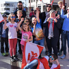 Herzlicher Empfang für die Special Olympics Sportler
