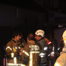 Dachstuhl in Brand
