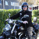Bikerin Sabina aus Wolfurt