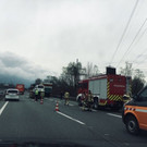 Unfall auf der A14