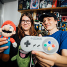 Bilder aus dem "Nörd-Shop" von Anja und Stefan ­Wehinger in Bludenz