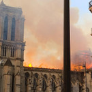 Notre Dame in Flammen III