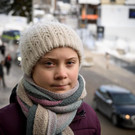 Bilder der Klima-Aktivistin Greta Thunberg