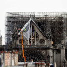 Notre Dame nach dem Brand