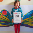 Josephin 6 Jahre im Selfie Corner.JPG