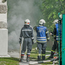 Kellerbrand in NÖ: Bilder des Einsatzes