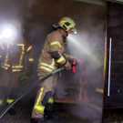 Räucheröfen in Lustenau in Brand