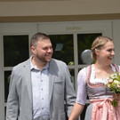 Lisa Waibel und Eduard Bertsch haben geheiratet.