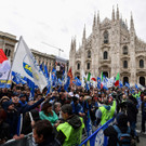 Rechtspopulisten-Demo in Mailand