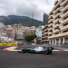 F1: Training in Monaco