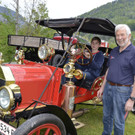 Karl Hartmann pr__sentierte den __ltersten Oldtimer_ einen Ford T zugelassen seit 1909 als Feuerwehrauto.jpg
