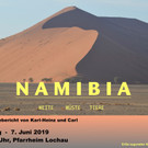 Karl-Heinz und Carl Lerchenmüller laden zum „Reisebericht Namibia“ ins Lochauer Pfarrheim