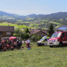 Schwerer Traktorunfall in Egg