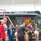 Life Ball 2019: Empfang von Dita Von Teese am Flughafen