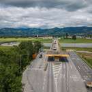 Drohnenbilder von der Hochwasser-Situation am Rhein