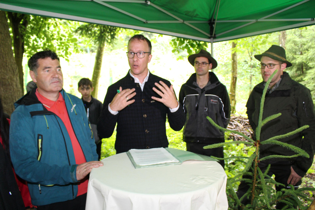 IMG_8107 LFD Andreas Amann LR Christian Gantner Matthais Fussenegger Daniel Martin Waldfonds .JPG