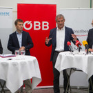 Bahnhof Bregenz: Pressekonferenz in Bildern