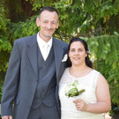 Yvonne Lampert und Sascha Mester haben geheiratet.
