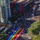 Gay-Parade in Sao Paulo 