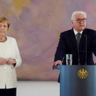 Merkel: Zitteranfall im Bellevue