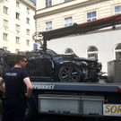 Abtransport beschädigter Fahrzeuge