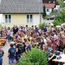 Juniorband Sulzberg bei der Spieleolympiade in Oberreute