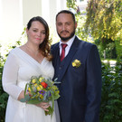 Isabel Friedel und Tarik Vural haben geheiratet.