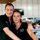 Stefan und Alina_ Azzurra Bar.JPG