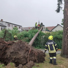 Feuerwehreinsatz nach Unwettern in NÖ