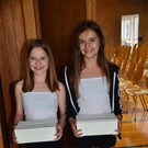 Schulveranstaltung Klostertal Lisa-Marie und Aurora sammelten freiwillige Spenden _1_.jpg