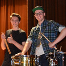 Schulveranstaltung Klostertal Schlagzeugensemble Riccardo Zottele und Nathanael Maier _2_.jpg