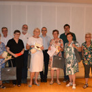 20 Jahre freiwillige Mitarbeit Eva Braun_ Erika Barta_ Krista Amann_ Annelies Nachbaur.JPG