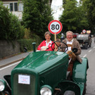 Beste Stimmung beim letztjährigen Leiblachtaler Jubiläums-Jahrgänger-Treffen auf dem Lochauer Dorffest.