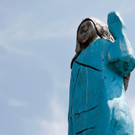 Melania Trump bekam Skulptur in ihrem slowenischen Heimatort