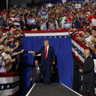 Trump auf Wahlkampfveranstaltung