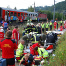Einsatzübung Zugsunglück "Nachtzug 2019"