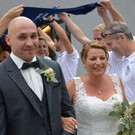 Martina Brückl und Benjamin Küng haben geheiratet.