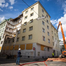 Gebäudeabriss in Wieden gestartet