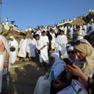 2,5 Millionen Pilger bestiegen Berg Arafat nahe Mekka