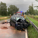 Pkw gegen Lkw: Frontal-Crash auf der B31 bei Lindau