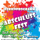 Ferienabschlussfest