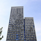 Das Holzhochhaus in der Wiener Seestadt
