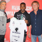 Lazio Rom Spieler kickt in Dornbirn