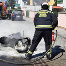 Motorrad-Brand in Wiener Neudorf
