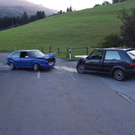 Eichberg: Sechs Verletzte nach Frontalkollision 