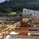 Aktuelle Baustellenbilder: Bahnhofcity Feldkirch im Sep. 2019